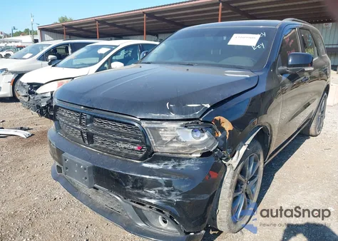 2018 Dodge Durango Gt Awd from USA, damaged, VIN 1C4RDJDG8JC346371